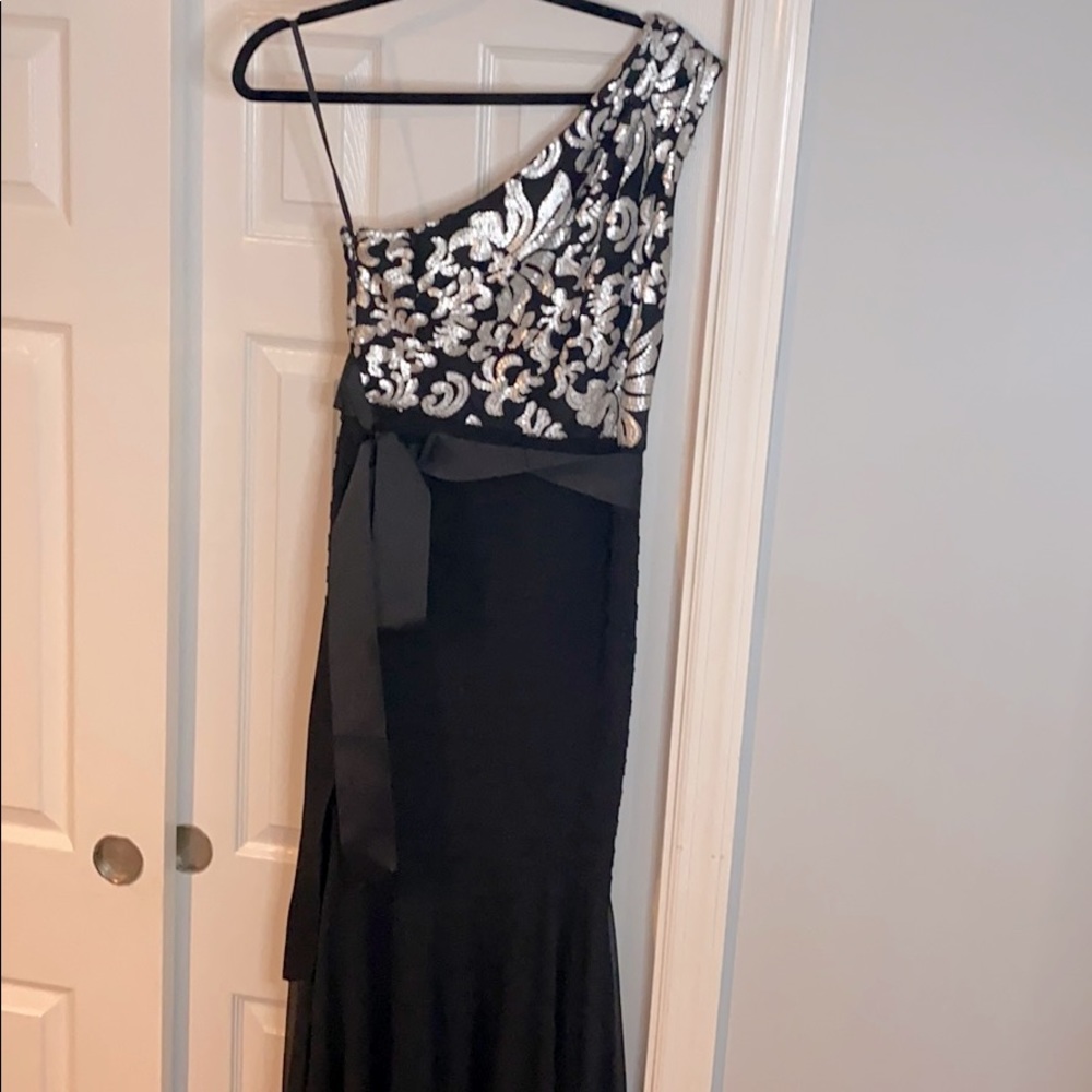 Betsy Adam black dress